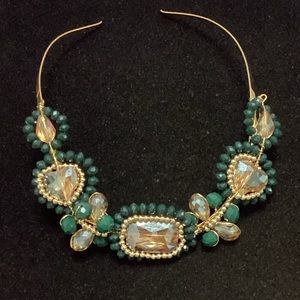 Beautiful Omega Gold Plated Two Tone Necklace